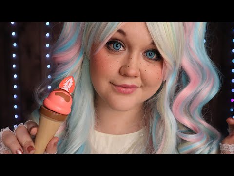 ASMR Wooden Kitchen and Ice Cream Shop Roleplay! Cooking Wooden Food Play Set