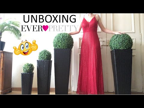ASMR - UNBOXING sublimes robes Everpretty