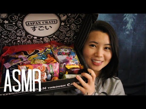 [ASMR] Japanese Snack Box 🍫 | Trying Japanese Halloween snacks