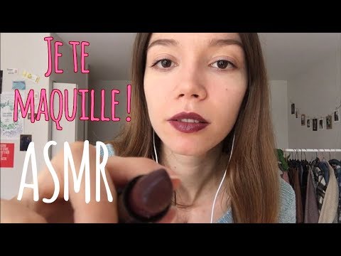 ASMR FR | Une amie te maquille !
