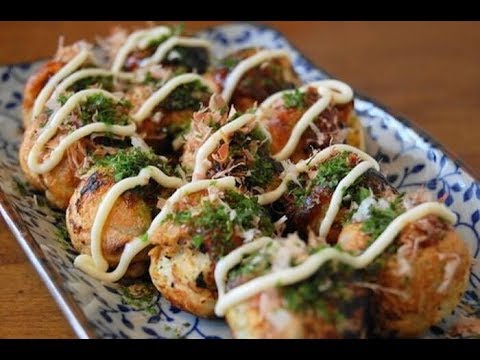ASMR takoyaki eating sound