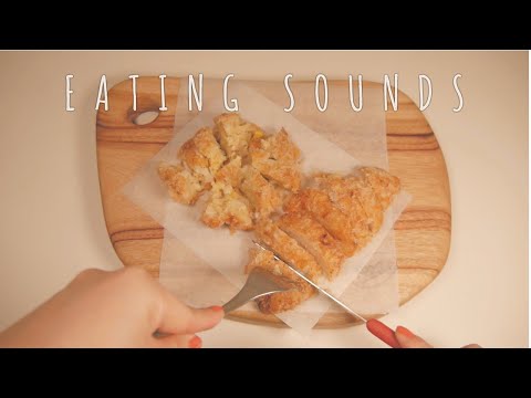 ASMR. Beer and Croquette : Eating Sounds (No Talking)