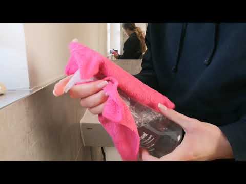 ASMR Household Cleaning The Bathroom No Talking