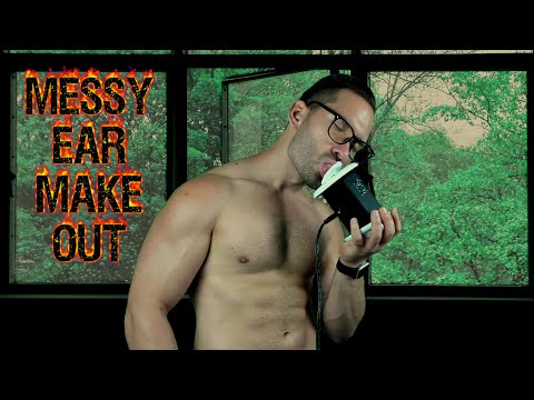 ASMR Shirtless Teacher Makes Out With Your Ears