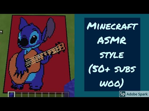 Minecraft ASMR style (50+ SUBSCRIBER SPECIAL!)