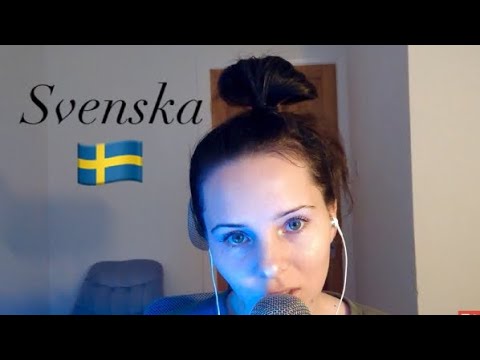🇸🇪A-Z Unique Swedish Trigger Words | Tongue Clicking, Hand Movements ASMR