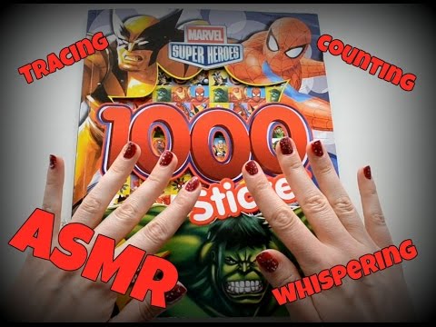 ASMR Marvel Super Heroes Book . Whispered ✧*:･ﾟ☆