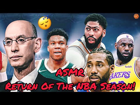 ASMR | Let’s Talk NBA 🏀 (Whispered Ramble w/Assorted Sounds 😴) The Return Of The NBA!??