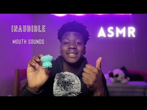 ASMR Ear Pleasing Inaudible Whispers and Mouth Sounds