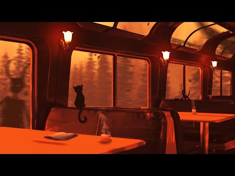Train Through the Autumn Forest | ASMR Ambience