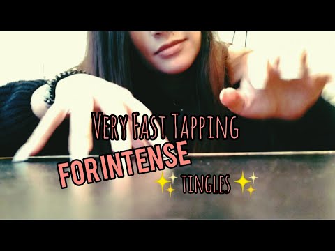 ASMR (Lofi) Fast and Aggressive Tapping On Surfaces in My House 🏠