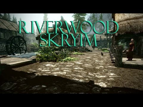 ASMR Skyrim - Riverwood Visit / Day & Night