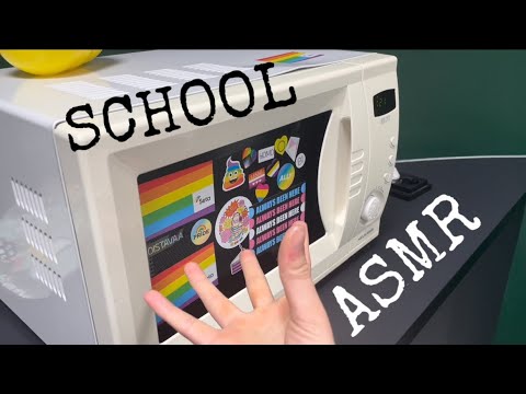 ASMR At My School Again (Tapping, Scratching etc) 🏫🫶🏼