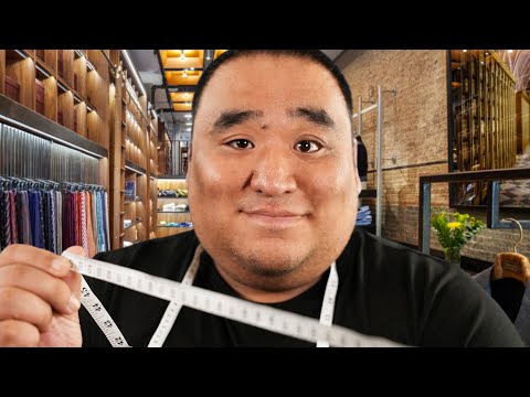 ASMR Measuring You For a Suit Fitting 📏 Personal Attention Roleplay