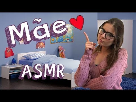 ASMR MÃE roleplay português (soft spoken, tapping, scratching, mouth sounds)