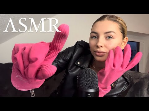ASMR | Gentle Touches: Magic with Pink Glove Whispers 15 Minutes [German] Julijana