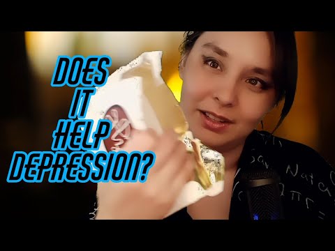 ASMR: Real doctor explains JOURNALING therapy for anxiety. Ft. leather jacket!
