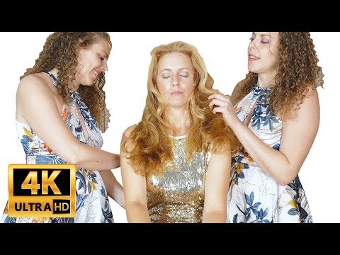 Ultra HD 4k ASMR Scalp & Head Massage w/ Corrina and Adrienne