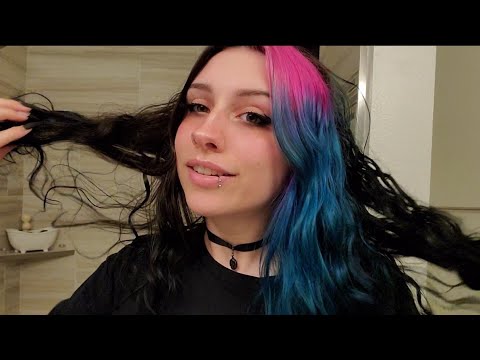 Dying My Hair in ASMR !