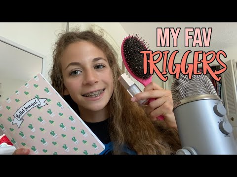 ASMR MY FAVORITE triggers! Collab with ASMR by Aubs!