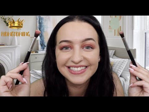 [ASMR] Friend Does Your Homecoming Dance Makeup RP