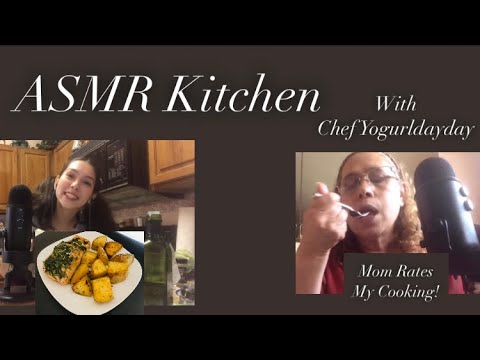 ASMR Cooking-Ep.1 [ASMR KITCHEN] ft. Mom