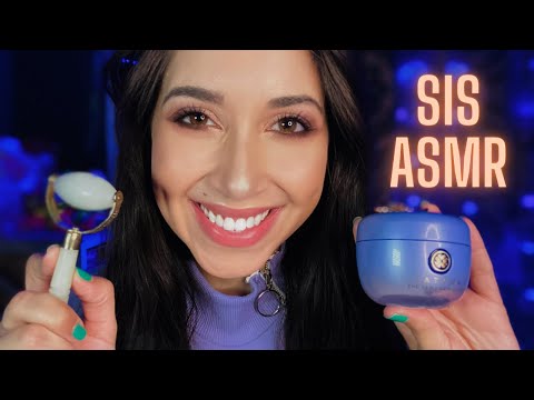 BIG SIS gives you a Facial before bed | ASMR ROLEPLAY• 𝘸𝘩𝘪𝘴𝘱𝘦𝘳𝘦𝘥 𝘢𝘴𝘮𝘳