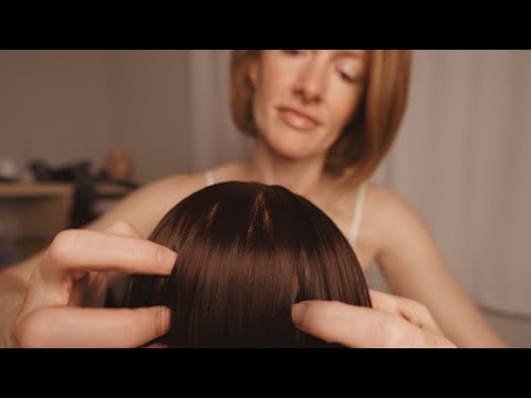 ASMR *Soft & Invigorating* Scalp Massage and Hair Treatment to get you ready for bed