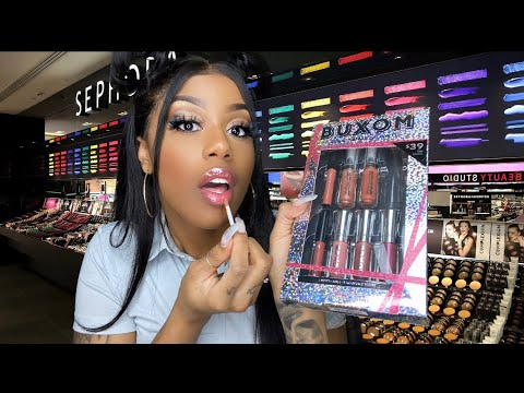 ASMR Roleplay | Sephora Sales Associate Sells You Lipgloss (Application & Mouth Sounds)