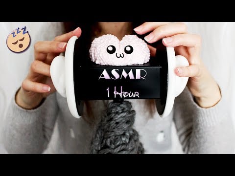 ASMR  👂🏻 😴💤  1H de Massage intense du cerveau - Deep Brain Massage • One Hour Crunchy ♡  3Dio