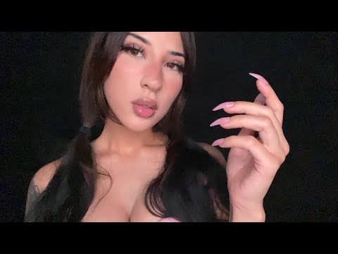 ASMR Mouth Sounds & Nail Tapping