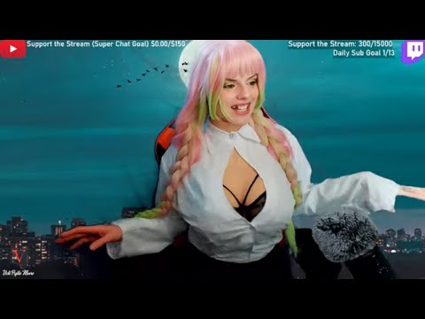 Playing DDLC | Yuri Cosplay | NO SPOILERS PLEASE! | Twitch MultiStream