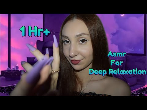 1 HOUR ASMR - Invisible Scratching/Build up Tapping/Fabric Scratching+ many more for Deep Sleep💤💤💤💤