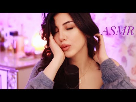 ASMR All You Need is ...💋 Kiss Sounds & Positive Affirmations For Sleep [Tonor Mic test]