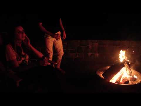 Sitting Around the Fire with Friends | Long Soundscape/Talking