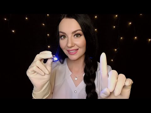 ASMR Cranial Nerve Exam with Russian Doctor ~ Medical Roleplay