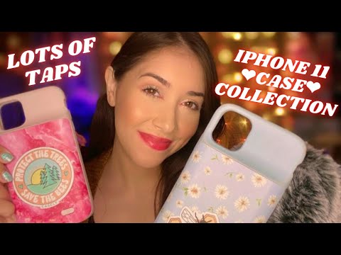 ASMR 💕 Phone Collection Lots of  Whispers 💕Asmr tapping