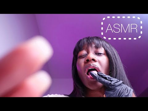 ASMR SPIT PAINTING YOU * NURSE REPLACEMENT * NUMBING YOUR FACE WITH GLUE