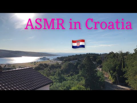 ASMR outside in Croatia 🇭🇷 | Camera tapping and scratching