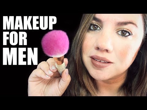 ASMR Makeup for Men Roleplay | Soft Spoken