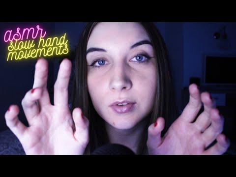 ASMR| MOUTH SOUNDS WITH SLOW HAND MOVEMENTS AND TRACING [HD]
