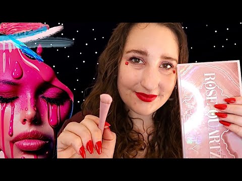 ASMR ❤️ Doing Your Valentine's Day Make-Up 🌹