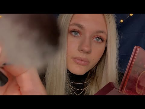 ASMR| Friend Does Your Valentines Day Makeup/ Close Whisper❣️