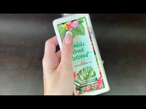 ASMR Lotion Sounds and Hand Movements with Long Nails