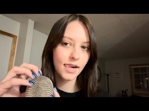 ASMR Mic Scratching and Mouth Sounds