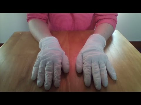 ASMR Wearing Latex/Vinyl Gloves Touching Random Objects Intoxicating Sounds Sleep Help Relaxation