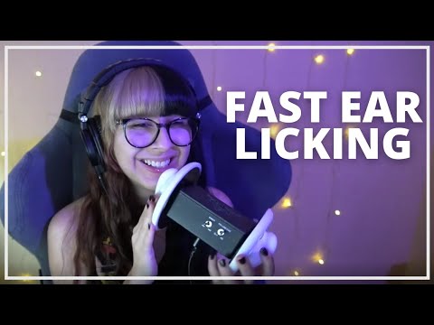 ASMR | 👅 Fast Ear Licking & Mouth Sounds