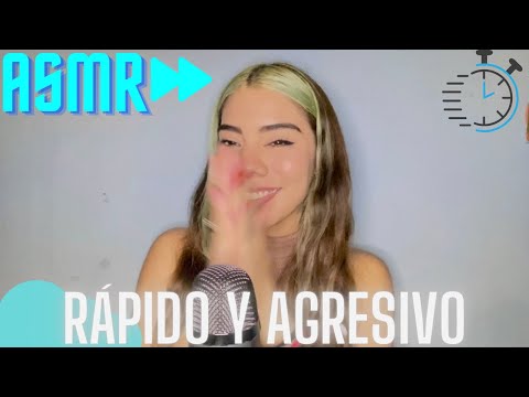 ASMR | Rápido & Agressivo❤️‍🔥❤️‍🔥❤️‍🔥 asmr en español ✨