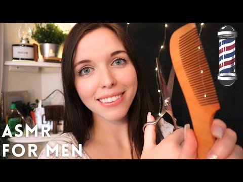 ASMR FOR MEN | Ultimate Barbershop Haircut Roleplay 💈 (Clippers)