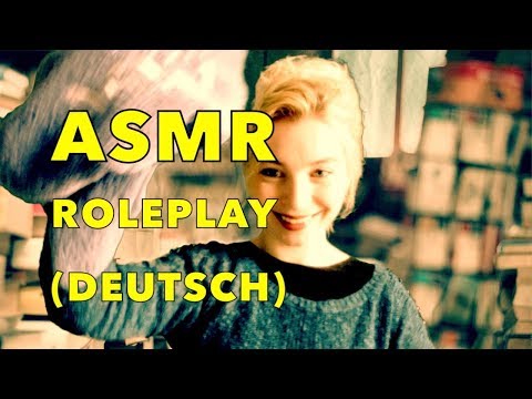 ASMR Roleplay | Shop Assistant im Buchladen | 😳Coffee Date Einladung 💟?! (Deutsch/German)